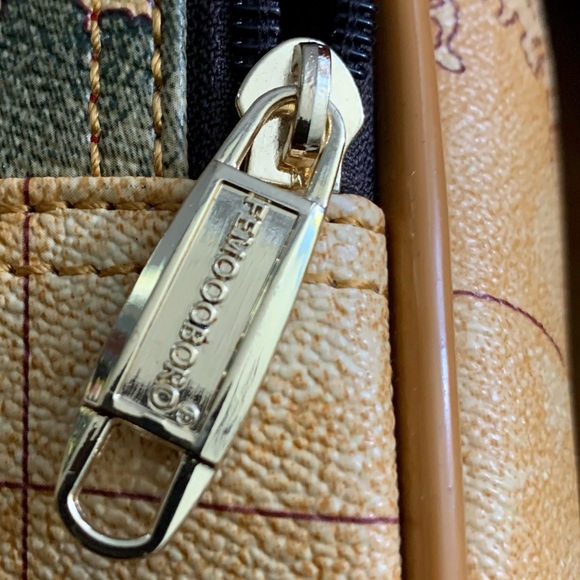 💼🧳FEMOOBORO TRAVEL BAG, LEATHER, MAP PRINT💼IITALY🧳#FEMO - Picture 4 of 17